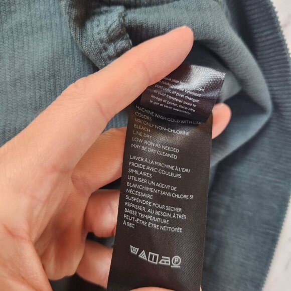 Urban Outfitters Harmony Green Corduroy Mini Skirt Preppy Goth Women's M - Picture 8 of 9